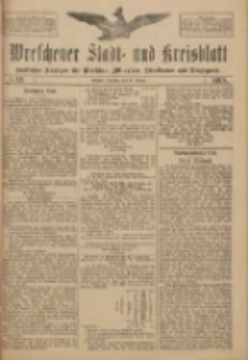 Wreschener Stadt und Kreisblatt: amtlicher Anzeiger für Wreschen, Miloslaw, Strzalkowo und Umgegend 1918.01.29 Nr13