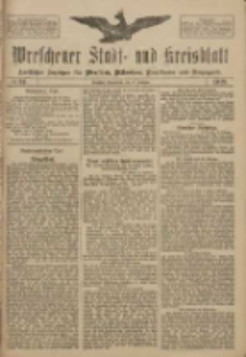 Wreschener Stadt und Kreisblatt: amtlicher Anzeiger für Wreschen, Miloslaw, Strzalkowo und Umgegend 1918.02.23 Nr24