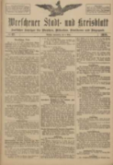 Wreschener Stadt und Kreisblatt: amtlicher Anzeiger f&uuml;r Wreschen, Miloslaw, Strzalkowo und Umgegend 1918.03.02 Nr27