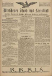 Wreschener Stadt und Kreisblatt: amtlicher Anzeiger für Wreschen, Miloslaw, Strzalkowo und Umgegend 1918.03.19 Nr34