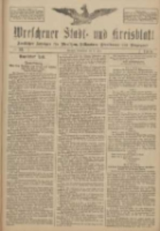Wreschener Stadt und Kreisblatt: amtlicher Anzeiger für Wreschen, Miloslaw, Strzalkowo und Umgegend 1918.06.22 Nr73