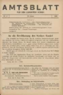Amtsblatt für den Landkreis Konin 1940.01.23 Nr11