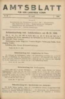 Amtsblatt für den Landkreis Konin 1940.04.23 Nr25