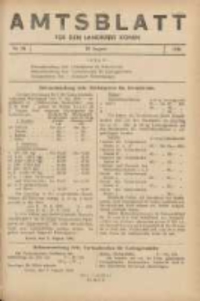 Amtsblatt für den Landkreis Konin 1940.08.10 Nr38