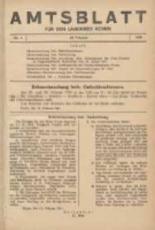 Amtsblatt für den Landkreis Konin 1941.02.15 Nr4
