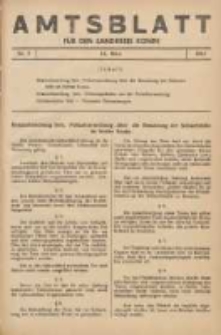 Amtsblatt für den Landkreis Konin 1941.03.14 Nr7