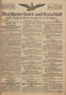 Wreschener Stadt und Kreisblatt: amtlicher Anzeiger für Wreschen, Miloslaw, Strzalkowo und Umgegend 1918.11.02 Nr131