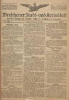 Wreschener Stadt und Kreisblatt: amtlicher Anzeiger für Wreschen, Miloslaw, Strzalkowo und Umgegend 1918.12.28 Nr155