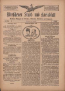 Wreschener Stadt und Kreisblatt: amtlicher Anzeiger f&uuml;r Wreschen, Miloslaw, Strzalkowo und Umgegend 1909.02.09 Nr17