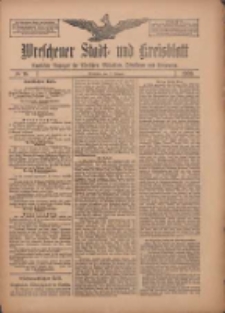 Wreschener Stadt und Kreisblatt: amtlicher Anzeiger f&uuml;r Wreschen, Miloslaw, Strzalkowo und Umgegend 1909.02.11 Nr18