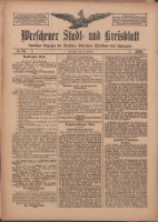 Wreschener Stadt und Kreisblatt: amtlicher Anzeiger f&uuml;r Wreschen, Miloslaw, Strzalkowo und Umgegend 1909.02.23 Nr23
