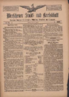 Wreschener Stadt und Kreisblatt: amtlicher Anzeiger f&uuml;r Wreschen, Miloslaw, Strzalkowo und Umgegend 1909.02.25 Nr24