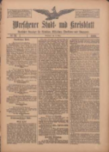 Wreschener Stadt und Kreisblatt: amtlicher Anzeiger f&uuml;r Wreschen, Miloslaw, Strzalkowo und Umgegend 1909.03.13 Nr31
