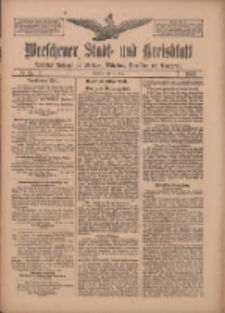 Wreschener Stadt und Kreisblatt: amtlicher Anzeiger f&uuml;r Wreschen, Miloslaw, Strzalkowo und Umgegend 1909.03.20 Nr34