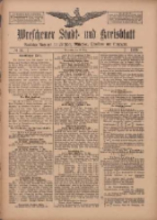 Wreschener Stadt und Kreisblatt: amtlicher Anzeiger f&uuml;r Wreschen, Miloslaw, Strzalkowo und Umgegend 1909.03.27 Nr37