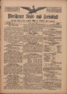 Wreschener Stadt und Kreisblatt: amtlicher Anzeiger f&uuml;r Wreschen, Miloslaw, Strzalkowo und Umgegend 1909.03.30 Nr38