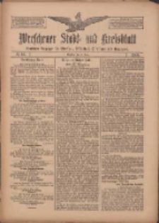 Wreschener Stadt und Kreisblatt: amtlicher Anzeiger f&uuml;r Wreschen, Miloslaw, Strzalkowo und Umgegend 1909.04.20 Nr46