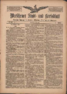 Wreschener Stadt und Kreisblatt: amtlicher Anzeiger für Wreschen, Miloslaw, Strzalkowo und Umgegend 1909.04.24 Nr48