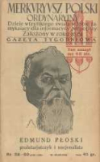 Merkuryusz Polski Ordynaryiny: dzieie wszystkiego świata w sobie zamykaiący dla informacyey pospolitey. 1938.12.25-18 Nr59-60