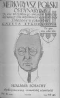 Merkuryusz Polski Ordynaryiny: dzieie wszystkiego świata w sobie zamykaiący dla informacyey pospolitey. 1939.01.29 Nr6