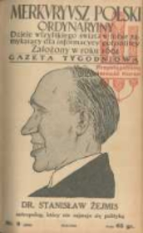 Merkuryusz Polski Ordynaryiny: dzieie wszystkiego świata w sobie zamykaiący dla informacyey pospolitey. 1939.02.19 Nr9