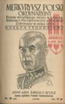 Merkuryusz Polski Ordynaryiny: dzieie wszystkiego świata w sobie zamykaiący dla informacyey pospolitey. 1939.07.02 Nr30