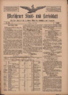 Wreschener Stadt und Kreisblatt: amtlicher Anzeiger f&uuml;r Wreschen, Miloslaw, Strzalkowo und Umgegend 1909.05.06 Nr53