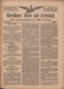 Wreschener Stadt und Kreisblatt: amtlicher Anzeiger f&uuml;r Wreschen, Miloslaw, Strzalkowo und Umgegend 1909.05.08 Nr54