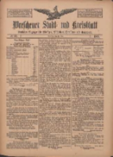 Wreschener Stadt und Kreisblatt: amtlicher Anzeiger für Wreschen, Miloslaw, Strzalkowo und Umgegend 1909.05.11 Nr55
