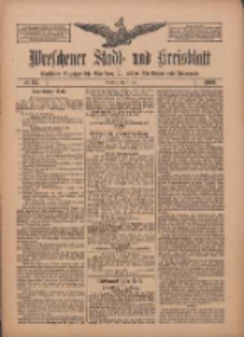 Wreschener Stadt und Kreisblatt: amtlicher Anzeiger f&uuml;r Wreschen, Miloslaw, Strzalkowo und Umgegend 1909.06.05 Nr65