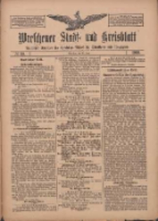 Wreschener Stadt und Kreisblatt: amtlicher Anzeiger f&uuml;r Wreschen, Miloslaw, Strzalkowo und Umgegend 1909.06.15 Nr69