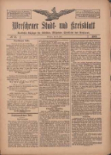 Wreschener Stadt und Kreisblatt: amtlicher Anzeiger f&uuml;r Wreschen, Miloslaw, Strzalkowo und Umgegend 1909.06.19 Nr71