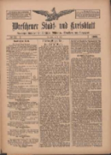 Wreschener Stadt und Kreisblatt: amtlicher Anzeiger f&uuml;r Wreschen, Miloslaw, Strzalkowo und Umgegend 1909.06.22 Nr72