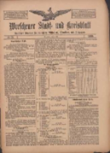 Wreschener Stadt und Kreisblatt: amtlicher Anzeiger f&uuml;r Wreschen, Miloslaw, Strzalkowo und Umgegend 1909.07.01 Nr76