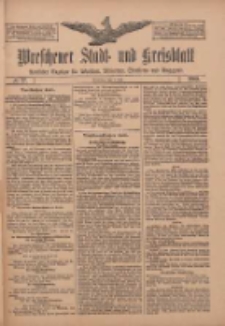 Wreschener Stadt und Kreisblatt: amtlicher Anzeiger für Wreschen, Miloslaw, Strzalkowo und Umgegend 1909.07.03 Nr77