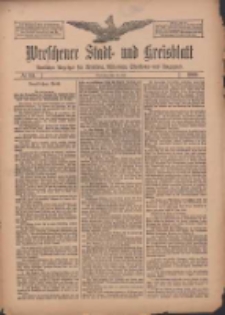 Wreschener Stadt und Kreisblatt: amtlicher Anzeiger f&uuml;r Wreschen, Miloslaw, Strzalkowo und Umgegend 1909.07.10 Nr80