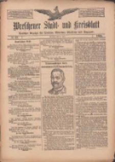 Wreschener Stadt und Kreisblatt: amtlicher Anzeiger für Wreschen, Miloslaw, Strzalkowo und Umgegend 1909.07.17 Nr83