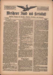 Wreschener Stadt und Kreisblatt: amtlicher Anzeiger f&uuml;r Wreschen, Miloslaw, Strzalkowo und Umgegend 1909.08.12 Nr94