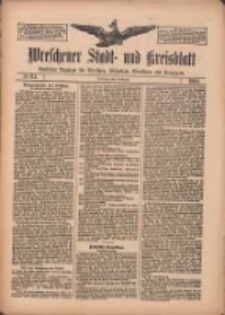 Wreschener Stadt und Kreisblatt: amtlicher Anzeiger für Wreschen, Miloslaw, Strzalkowo und Umgegend 1909.08.12 Nr94