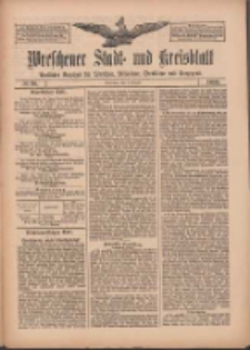 Wreschener Stadt und Kreisblatt: amtlicher Anzeiger f&uuml;r Wreschen, Miloslaw, Strzalkowo und Umgegend 1909.08.17 Nr96