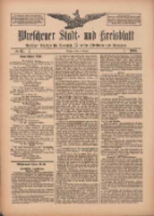 Wreschener Stadt und Kreisblatt: amtlicher Anzeiger f&uuml;r Wreschen, Miloslaw, Strzalkowo und Umgegend 1909.08.19 Nr97