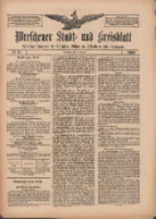 Wreschener Stadt und Kreisblatt: amtlicher Anzeiger f&uuml;r Wreschen, Miloslaw, Strzalkowo und Umgegend 1909.08.21 Nr98