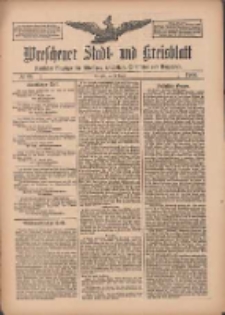 Wreschener Stadt und Kreisblatt: amtlicher Anzeiger f&uuml;r Wreschen, Miloslaw, Strzalkowo und Umgegend 1909.08.24 Nr99