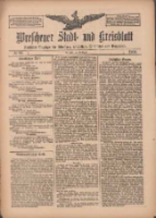 Wreschener Stadt und Kreisblatt: amtlicher Anzeiger für Wreschen, Miloslaw, Strzalkowo und Umgegend 1909.08.24 Nr99