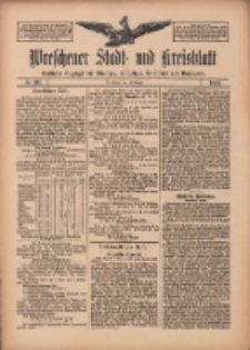 Wreschener Stadt und Kreisblatt: amtlicher Anzeiger für Wreschen, Miloslaw, Strzalkowo und Umgegend 1909.08.28 Nr101