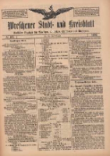 Wreschener Stadt und Kreisblatt: amtlicher Anzeiger f&uuml;r Wreschen, Miloslaw, Strzalkowo und Umgegend 1909.08.31 Nr102