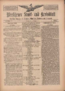 Wreschener Stadt und Kreisblatt: amtlicher Anzeiger für Wreschen, Miloslaw, Strzalkowo und Umgegend 1909.09.04 Nr104