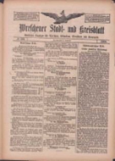 Wreschener Stadt und Kreisblatt: amtlicher Anzeiger f&uuml;r Wreschen, Miloslaw, Strzalkowo und Umgegend 1909.09.14 Nr108