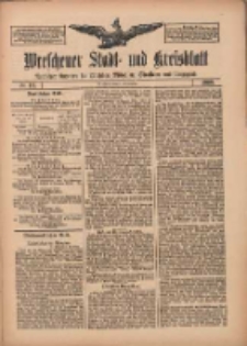 Wreschener Stadt und Kreisblatt: amtlicher Anzeiger f&uuml;r Wreschen, Miloslaw, Strzalkowo und Umgegend 1909.09.21 Nr111