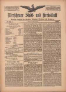Wreschener Stadt und Kreisblatt: amtlicher Anzeiger f&uuml;r Wreschen, Miloslaw, Strzalkowo und Umgegend 1909.09.23 Nr112